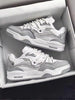 Two-Tone Chunky Sneakers Men's Comfy Non-Slip Lace-Up Casual Shoes